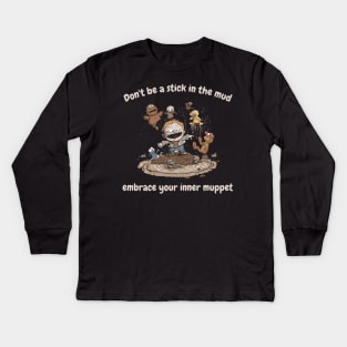 How to be a Muppet Kids Long Sleeve T-Shirt